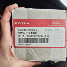Load image into Gallery viewer, Honda Rear Parking Sensor In Azure Blue 08V67-TF0-6K0E
