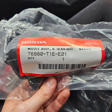 Load image into Gallery viewer, Honda Right Headlight Washer Nozzle Assembly 76880-T1E-E01
