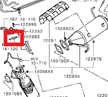 Load image into Gallery viewer, Mitsubishi GASKET,CATALYTIC CONVERTER | 1584A400
