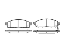 Load image into Gallery viewer, Mitsubishi PAD SET,FR BRAKE | 4605A198
