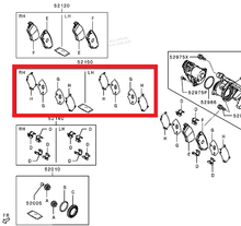Load image into Gallery viewer, Mitsubishi  SHIM KIT,RR BRAKE | 4605B809
