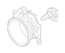 Load image into Gallery viewer, Mitsubishi LAMP ASSY,FOG,FR RH | 8321A669
