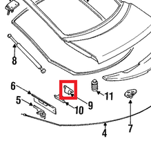 Load image into Gallery viewer, Mitsubishi DAMPER,TAILGATE UPPER | MB422899
