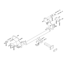 Load image into Gallery viewer, Mitsubishi TOWBAR, FIXED, SWB | SP037023
